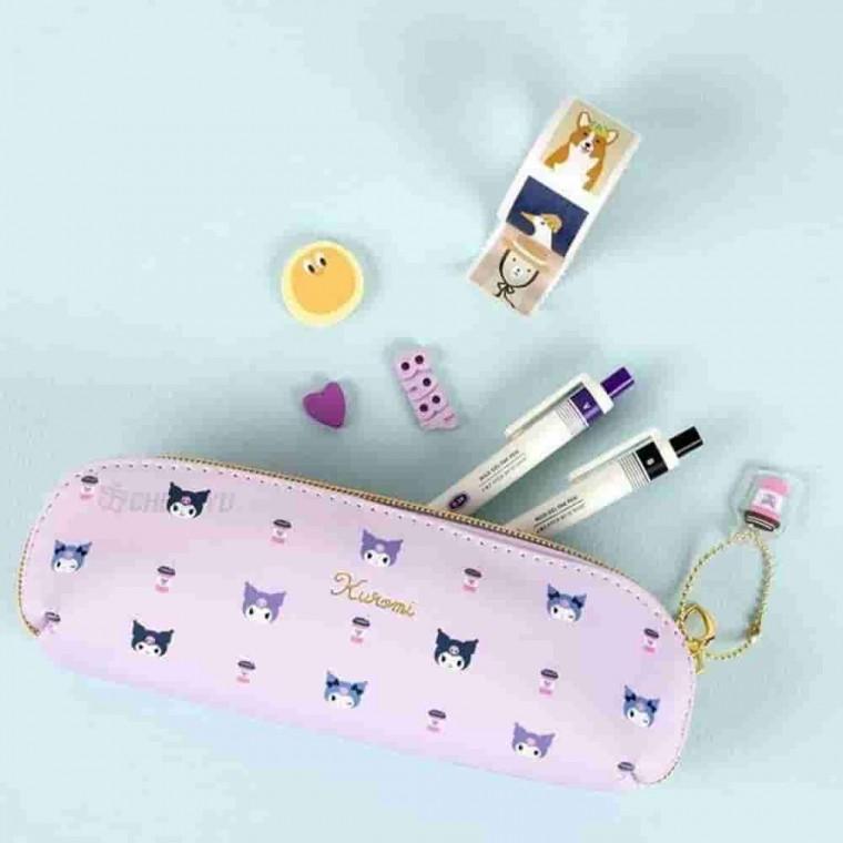 시나모롤 슬림 파우치 귀여운문구 고학년필통 소품파우치