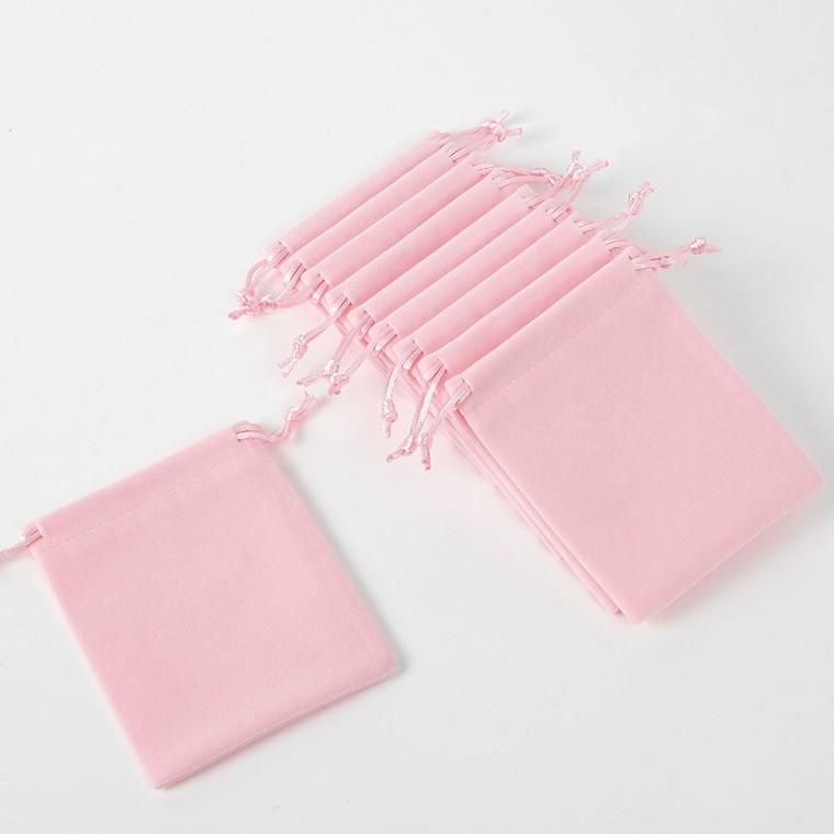벨벳 미니 스트링 파우치 10p 10x12cm 시크릿파우치