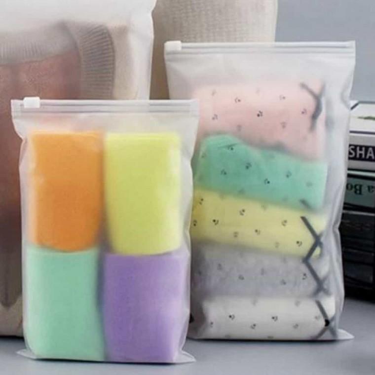 방수 여행지퍼백 30x40 비닐파우치 의류지퍼백