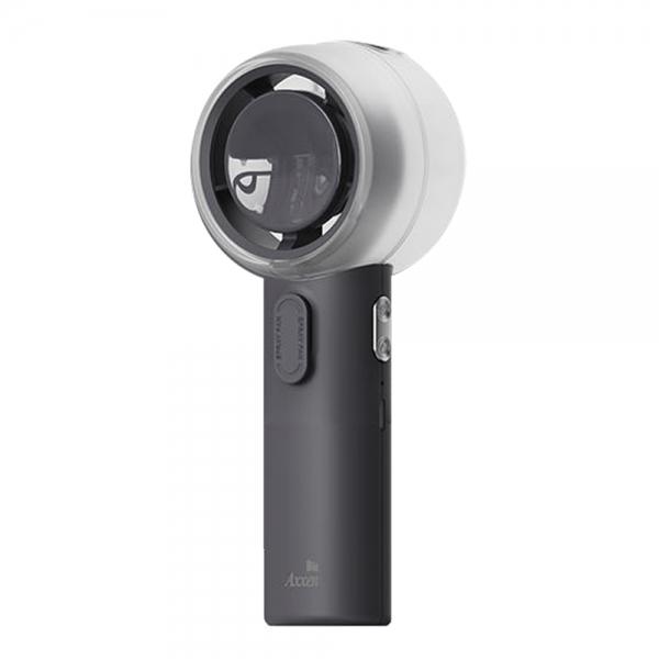 액센 핸디선풍기 저소음 쿨링 미스트 듀얼 CF500 (블랙) 휴대용 미니 선풍기
