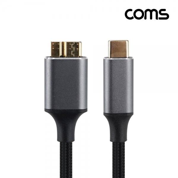 Coms USB 3.1 C타입 to USB 3.0 micro B 마이크로 B타입 변환케이블 1M TB683
