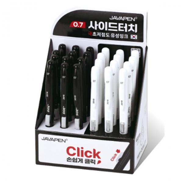 디스플레이용 자바 사이드터치 볼펜 0.7mm (24개 1세트)