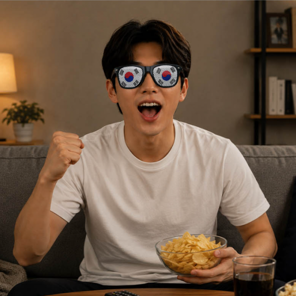 월드컵 안경 스포츠 직관 응원 태극기 안경