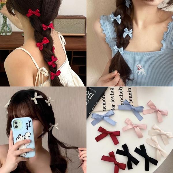 미니 리본 집게핀 세트5P