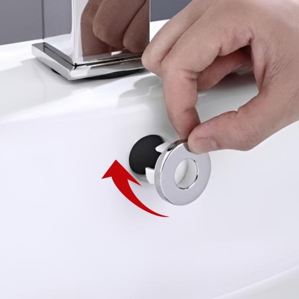 세면대오버플로우 하수구트랩 배수구 캡 오버홀 구멍마개 벌레 제거 1P