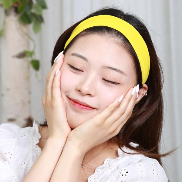다기능 레인보우 헤어밴드 운동 사은품