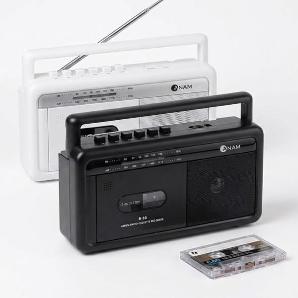 아남A20 카세트플레이어 AM FM 라디오 MP3 USB 메모리재생