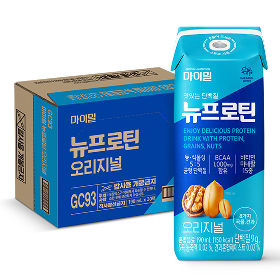 [마이밀_hy] 마시는 뉴프로틴 4종 택1(오리지널16입/30입,딥초코,바나나)