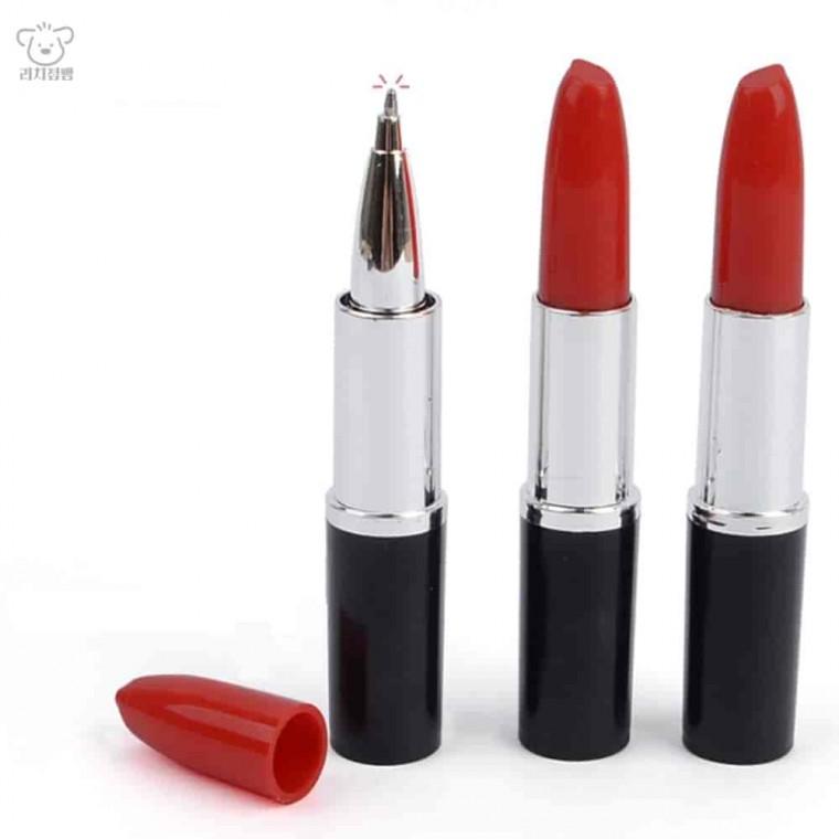 휴대용 립스틱모양 펜 휴대용미니볼펜