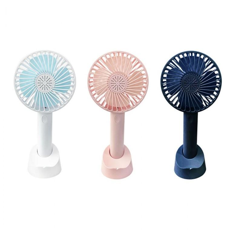선풍기 핸디용 탁상용 스마트폰 거치 USB 미니 휴대용