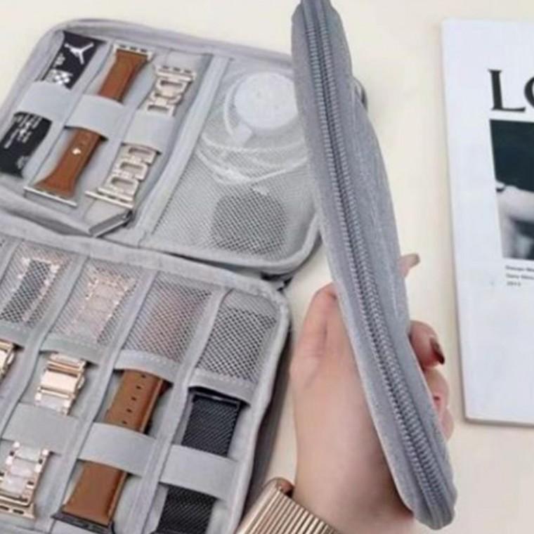 다용도 워치 스트랩 정리 파우치 시계줄 휴대용 수납함