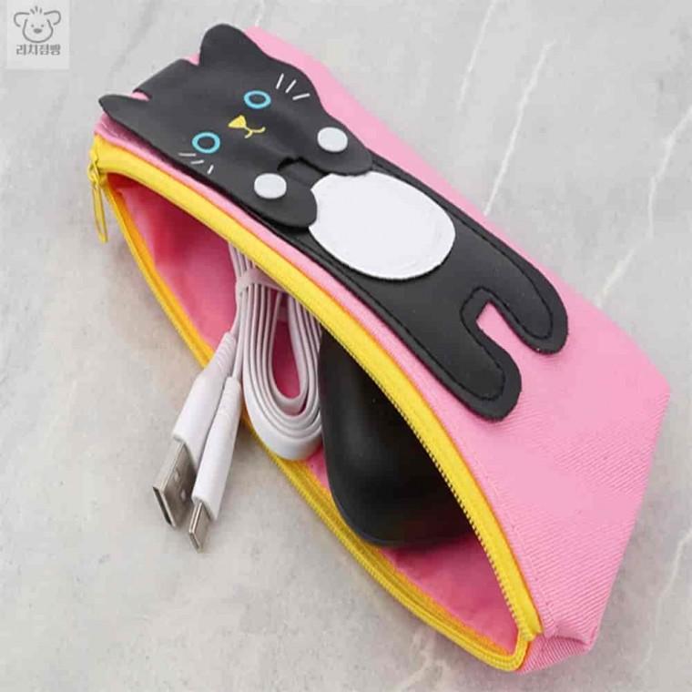 고양이 파우치 휴대용다용도파우치