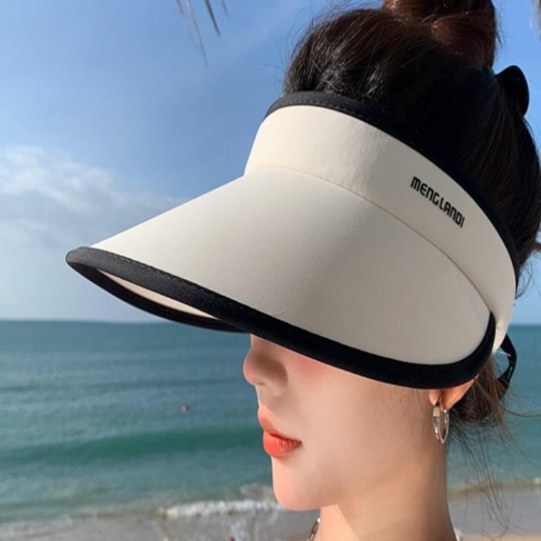 자외선차단 휴대용 돌돌 썬캡 모자 자외선썬캡 여성용골프모자 골프캡모자