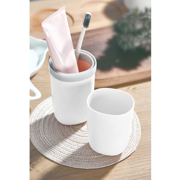 홈슨 휴대용 칫솔케이스(화이트) 여행용칫솔통