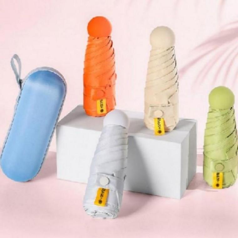양산 미니양우산 파우치세트 접이식우산 케이스우산 초경량우산 13컬러 초경량 암막 휴대용우산