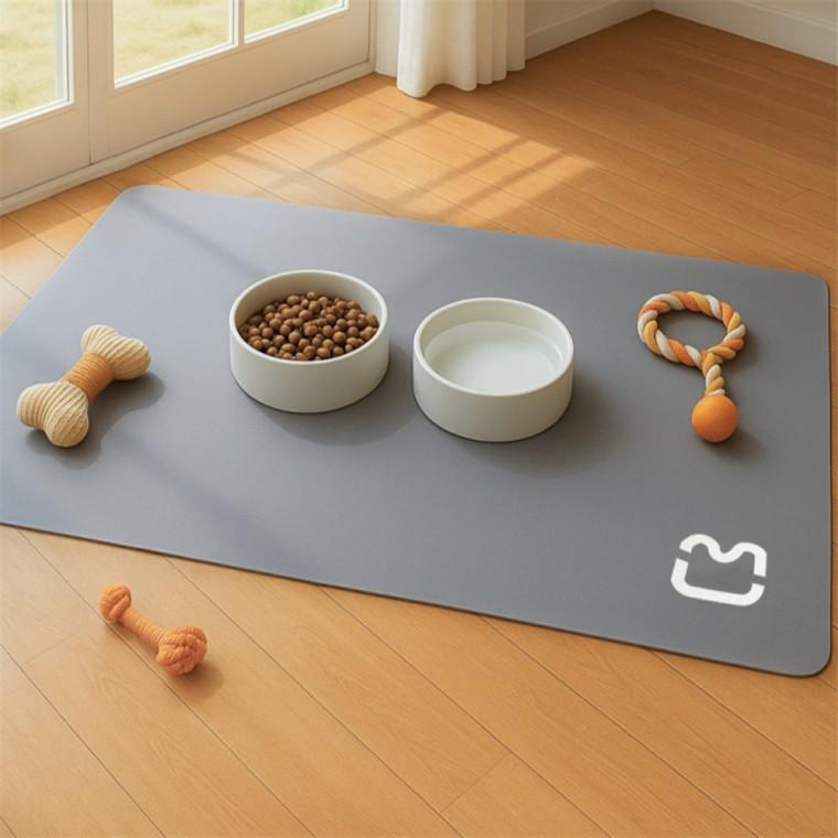 규조토 반려동물 식기매트 80x50cm 부엉이 챠콜 애견규조토식기매트 강아지식기매트규조토 강아지식기매트