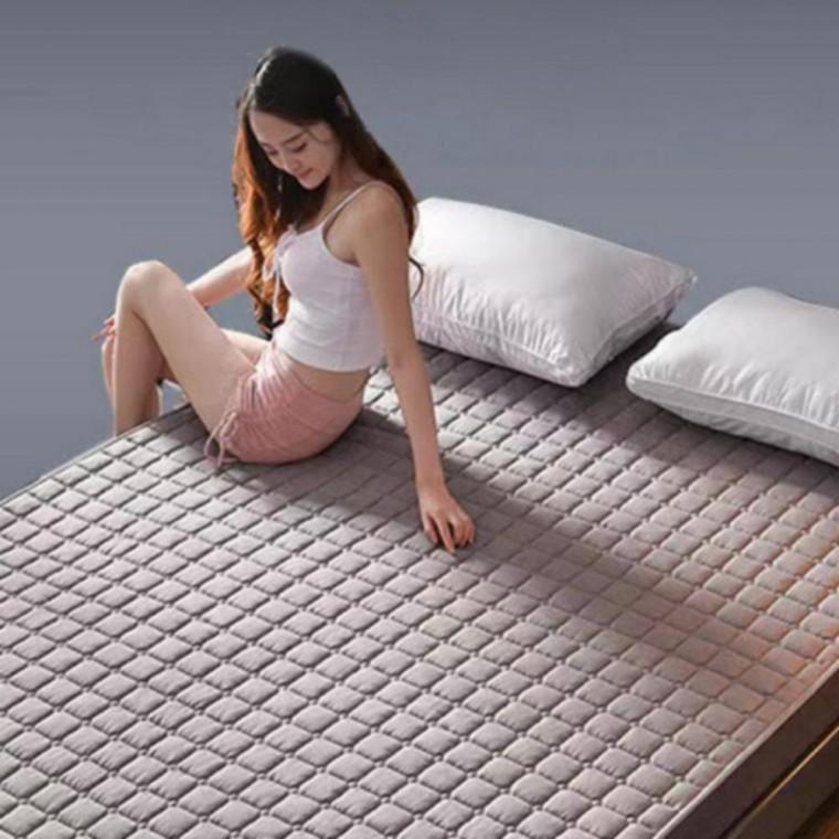 사계절 SS 퀸 침대 패드 매트리스 논슬립 밴딩 매트