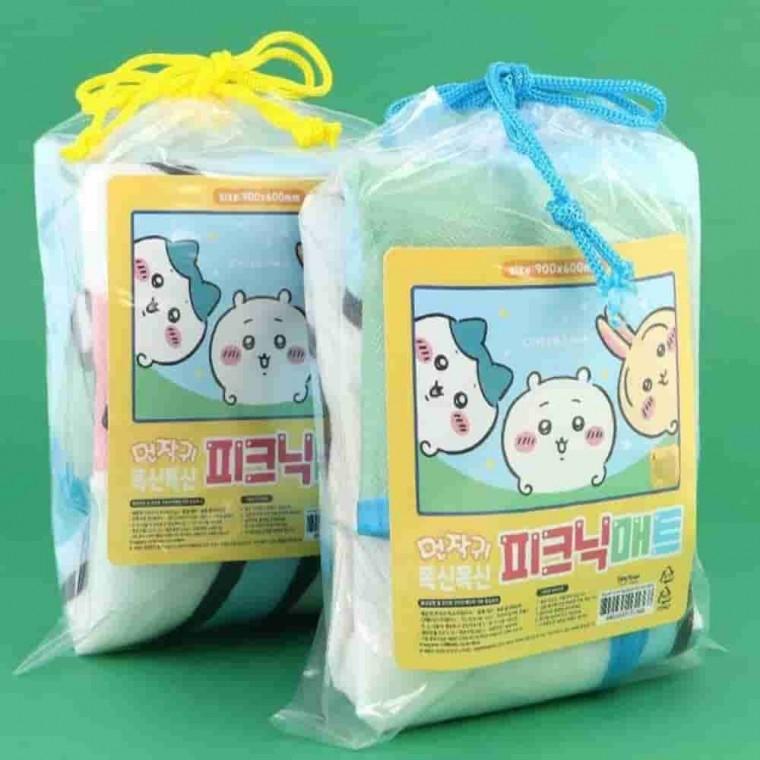치이카와 피크닉매트 캠핑매트 야외용돗자리 캐릭터돗자리