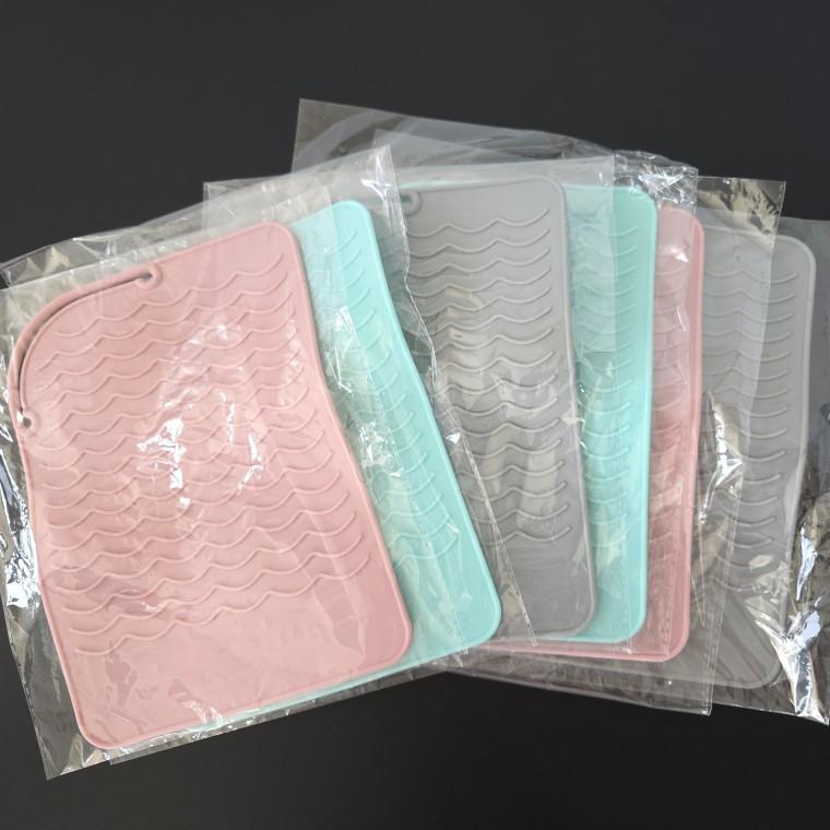 헤어고데기 실리콘 단열매트 고데기받침대 열차단 매트