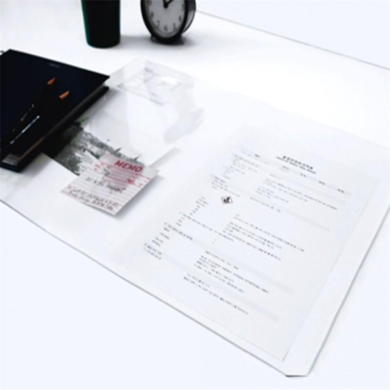 PVC 데스크매트 투명데스크매트 식탁유리대용
