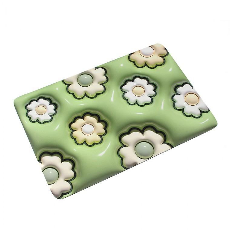 보송보송 3D 착시 발매트 플라워 입체 주방매트