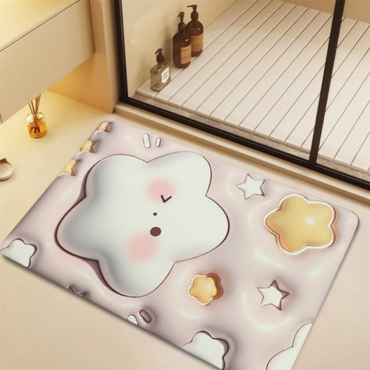 3D 착시 발매트 별 주방매트