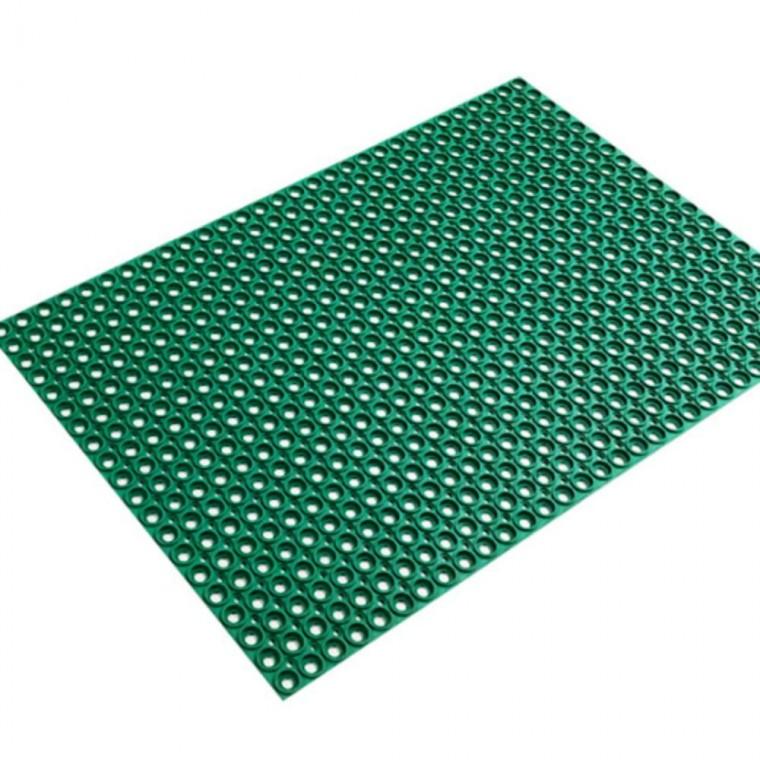 현관 생고무 동전 출입구 매트 발매트 그린 60x90