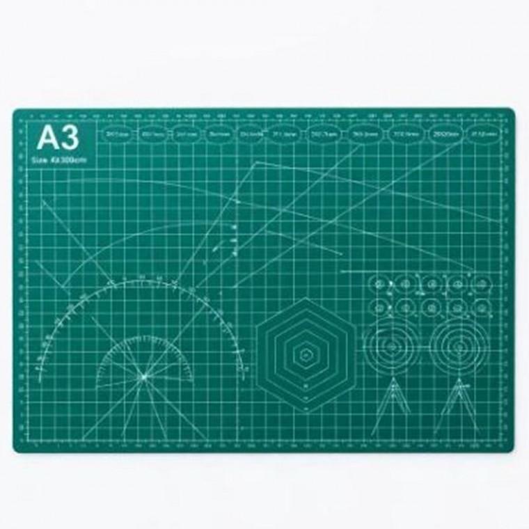 미술 공예용 대형 컷팅매트 A3 책상 데스크 고무판