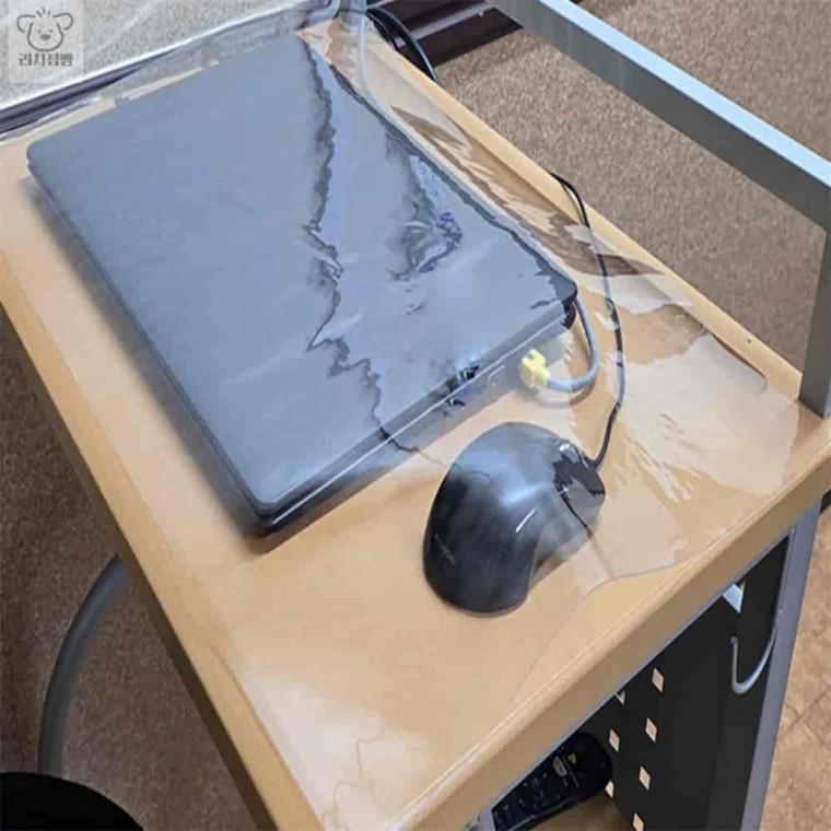 PVC 투명 테이블 매트 A2 책상패드