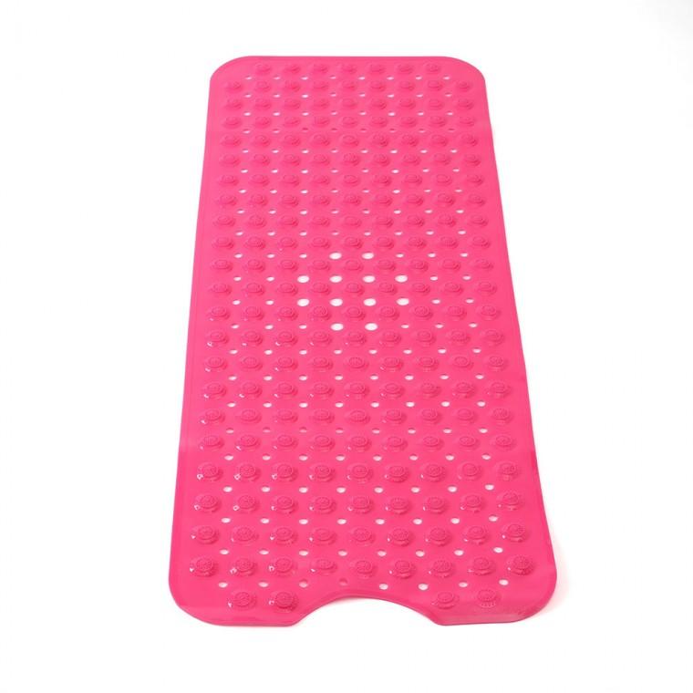 타일흡착 미끄럼방지 욕실매트 40x100cm 핑크