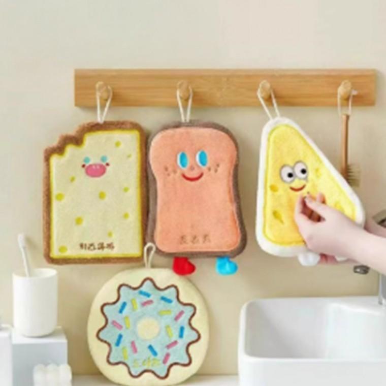 어린이집손수건 롤케이크모양수건 디저트수건