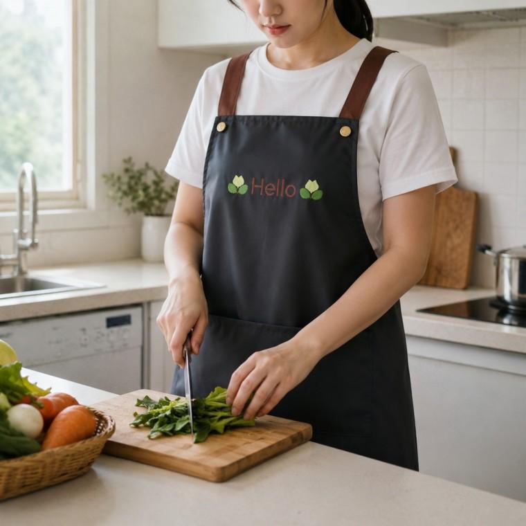 방수 원피스앞치마 주방오염방지 생활방수 앞주머니 설거지 가사 청소