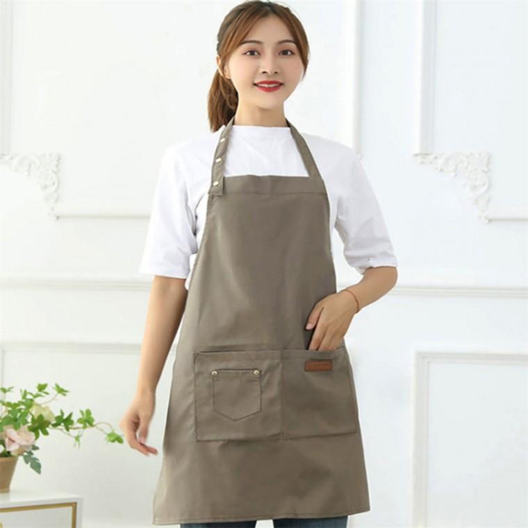 공방 앞치마 브라운 포켓 공방앞치마