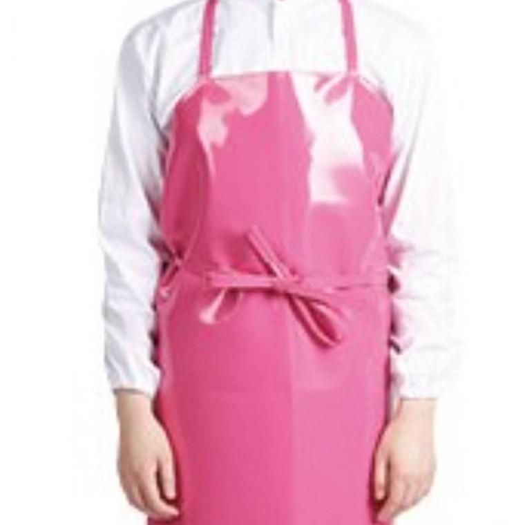 딥핑크 대형 긴앞치마 주방앞치마 업소앞치마 미술앞치마 방수앞치마 목끈앞치마