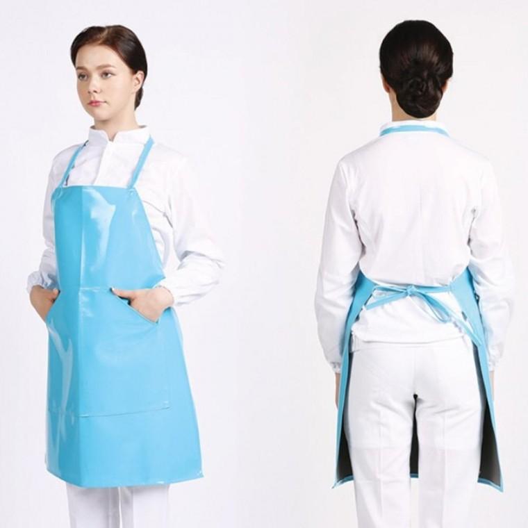 14색 1개 소형 공장앞치마 식당앞치마 조리앞치마 배식앞치마 화방앞치마 목끈형