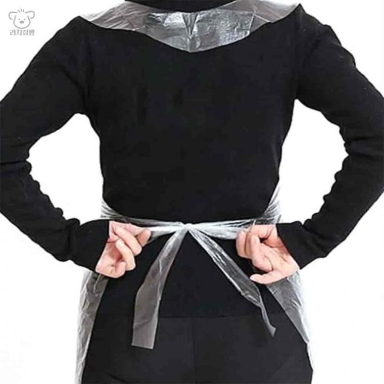 일회용 비닐 앞치마 롱버전 10P