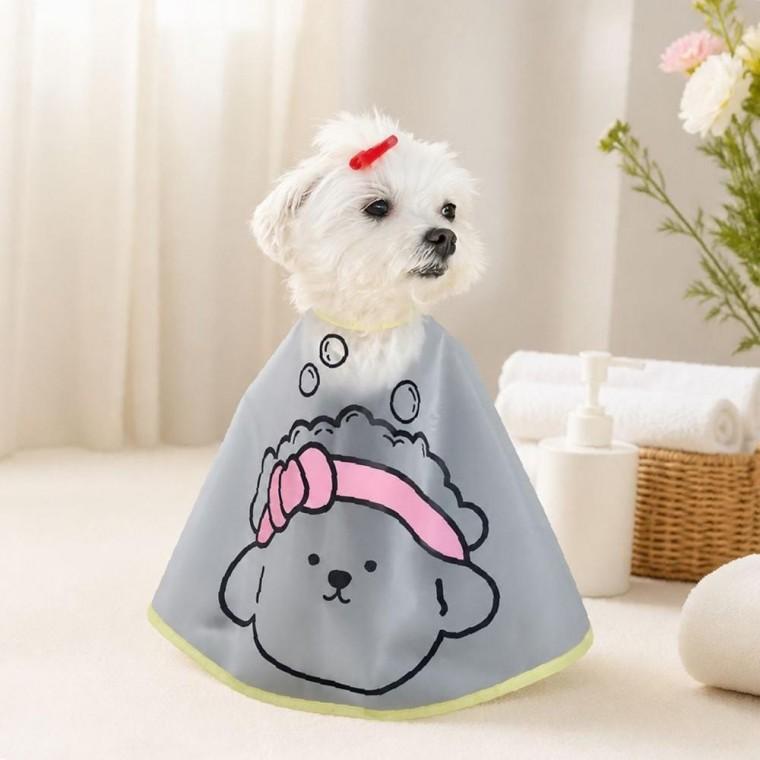 반려견 강아지 미용보 펫 세안보 고양이 목욕 커트 앞치마