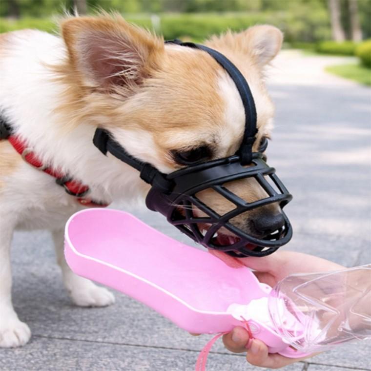 강아지 입마개 소형견 메쉬강아지입마개