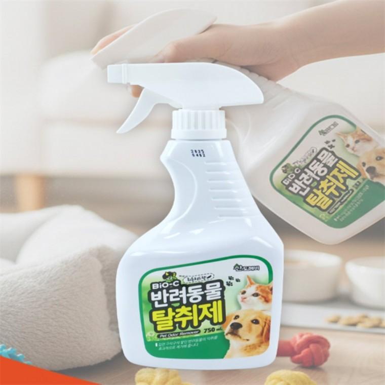 반려동물 탈취제 750ml 고양이똥냄새탈취제 강아지패드냄새