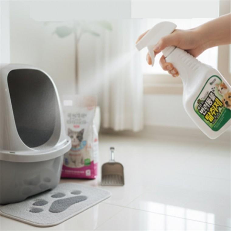 강아지 고양이 반려동물 냄새 탈취제 750ml 공기탈취제 고양이오줌냄새 강아지비린내