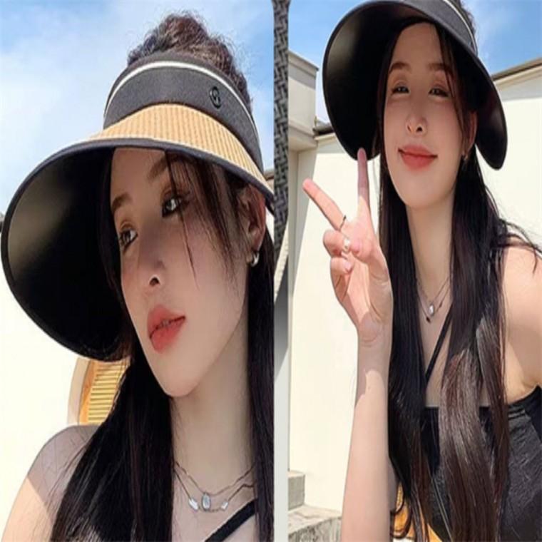 선캡 라탄썬캡 여성여름모자