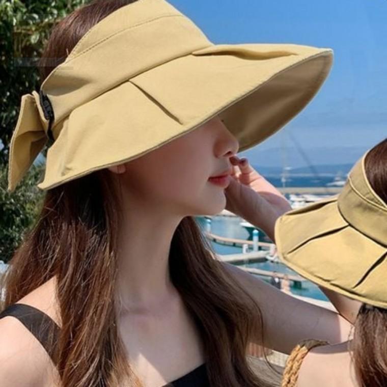 스토어 연 머리띠 썬캡 여름모자 자외선차단모자 여성썬캡
