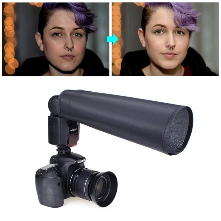 플래시 접이식 소프트박스 DSLR 카메라 소니 고독스
