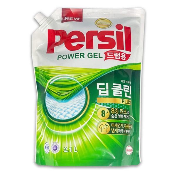 퍼실파워젤 드럼용 리필 2.1리터 -TJ 퍼실 퍼실세제 세제 빨래 세탁 드럼세탁기세제 세탁기세제 세제리필