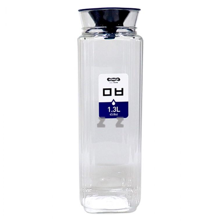 코멕스 사각물병 1.3L-H/가정용물병/PP소재/국산/물통/업소용물병/냉장고물병/식당물통/물통