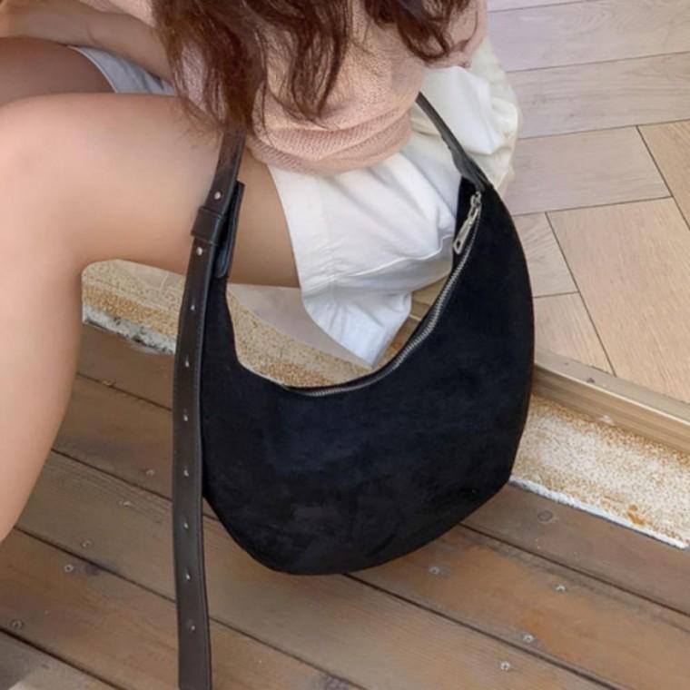 여성 스웨이드 호보백 데일리 숄더백 인기 숄더백 토트 가방