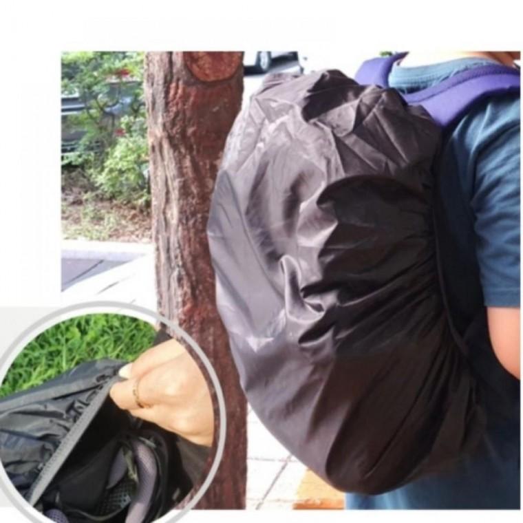 45L 블랙 얇은 책가방 배낭 백팩 방수 커버 눈 비 차단 씌우기 덮개 카바 학생 등산