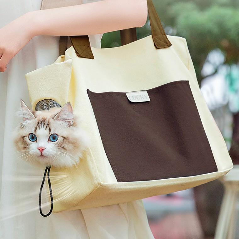 펫츠멍 반려동물 이동가방 강아지 외출 산책가방