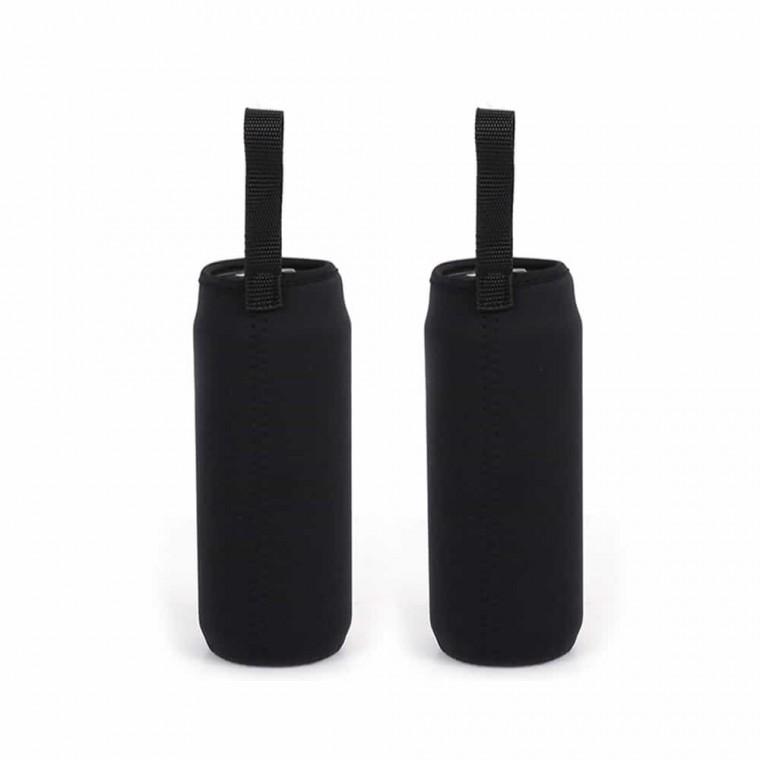 물병파우치 2개입 420ml 블랙 텀블러가방 물통가방