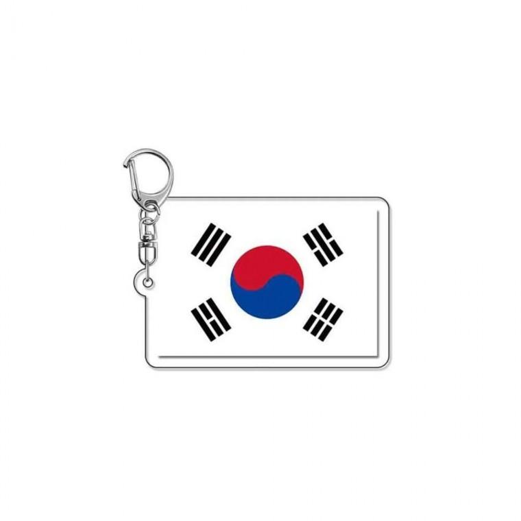 루미나D 가방 태극기 열쇠고리 키링 5p 장식 자동차 키홀더